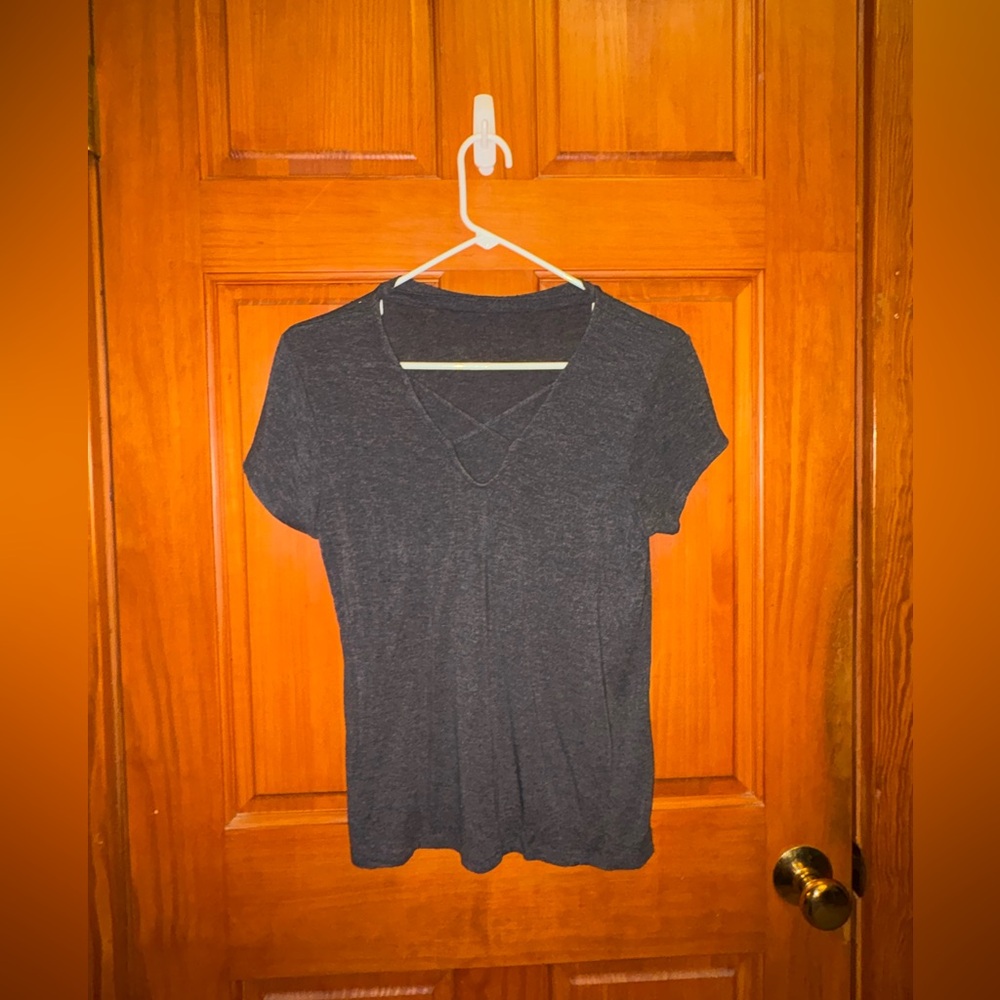 V-Neck Short-Sleeve Top - Occasion